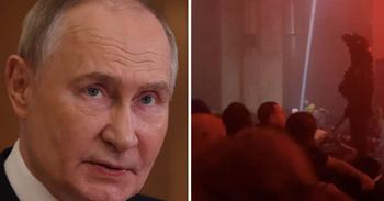 Russians in nightclub rounded up and conscripted for desperate Putin in chilling video